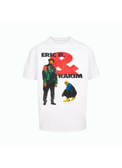 Mister Tee T-shirt Eric B & Rakim Sweat the Technique Blanc