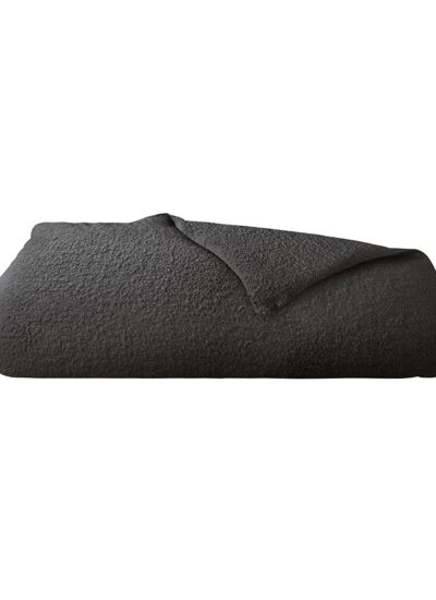 Yves Delorme - Couvre lit en bouclette blanc, Bouclette
