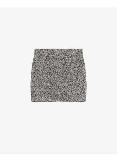 Jupe Courte Drapée En Tweed Hortense