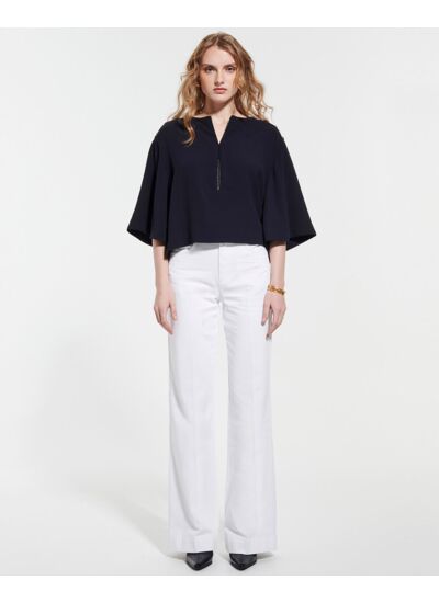 Jean Jessie Blanc en Coton