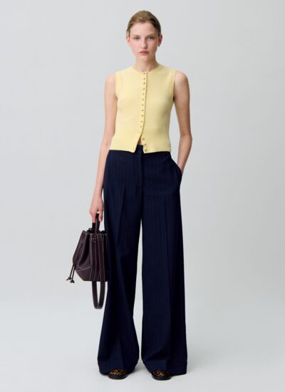 Claudie pierlot Top maille boutonné