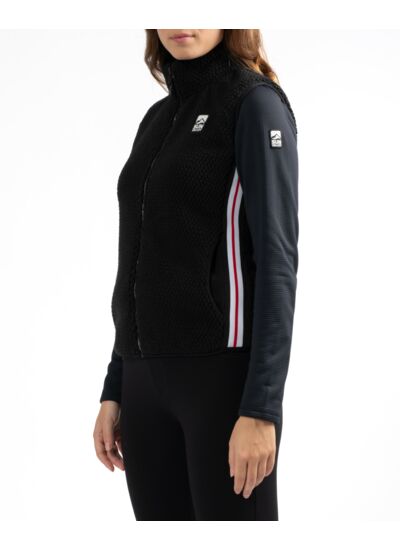 Gilet sans manche en polaire