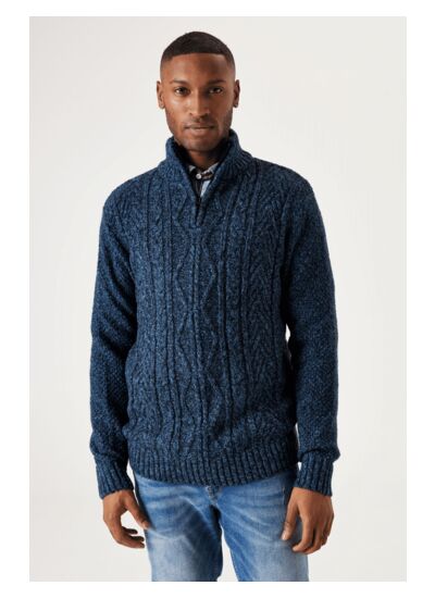 Men Sweater Blue