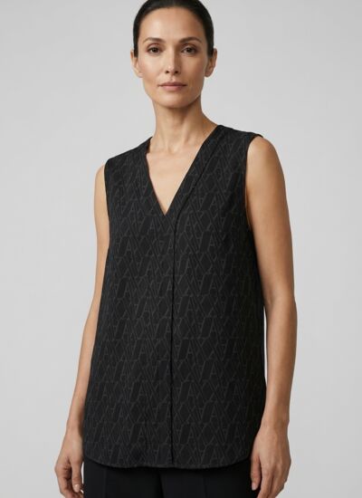 Armani exchange Top femme noire