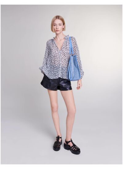 Blouse imprimé fleuri