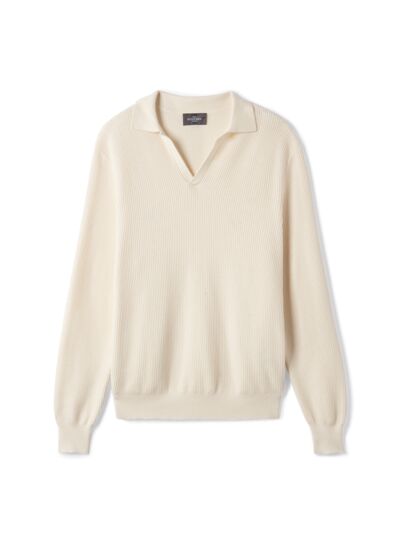 Polo point texturé - Homme - NATUREL
