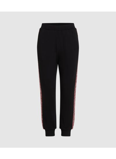BOUCLE DETAIL SWEATPANTS
