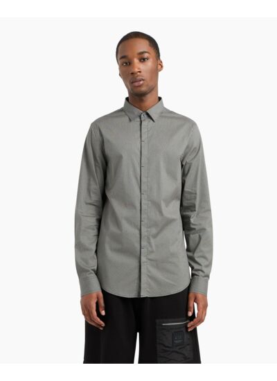 Chemise - bleu marine cementine