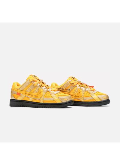 Nike Air Rubber Dunk Off-White University Gold