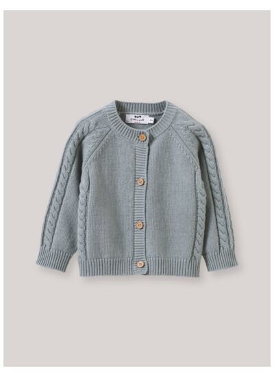 CARDIGAN TORSADES