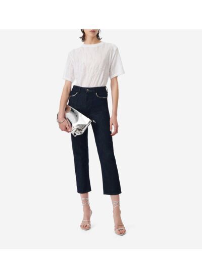 Pantalon Slim En Denim Fuyuko