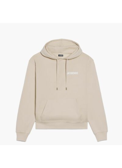 Jacquemus Hoodie Le Sweatshirt Beige