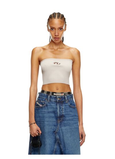 Top tube avec plaque à logo