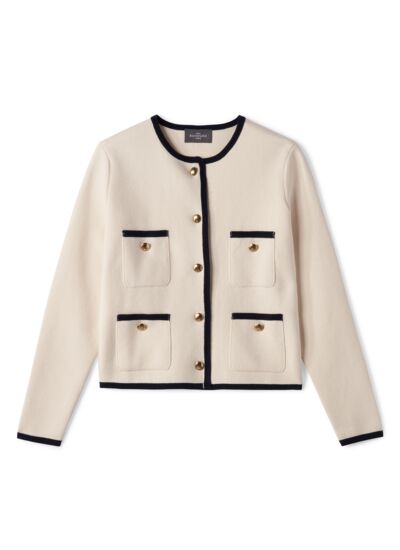 Veste milano - Femme - NATUREL/MARINE