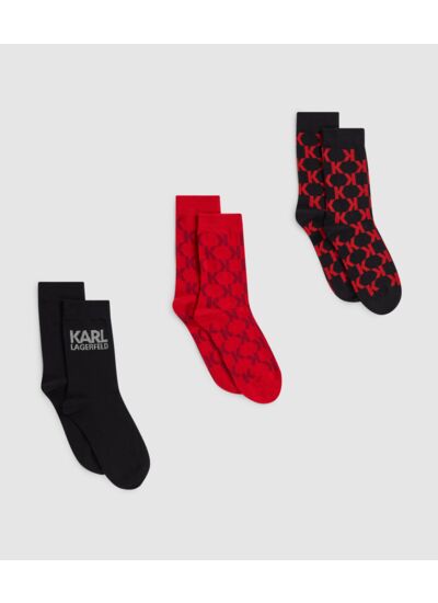 LUREX LOGO SOCKS 3PK