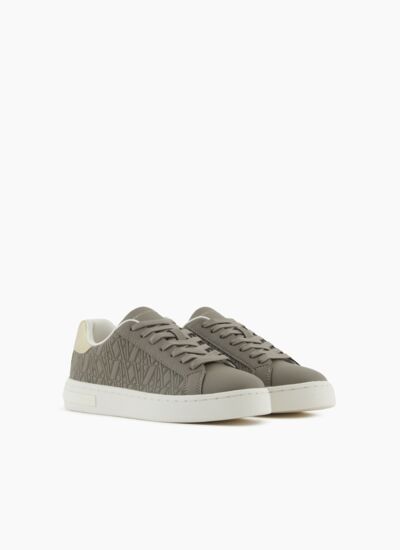 Armani SNEAKER LONDON CALF PU+METAL P