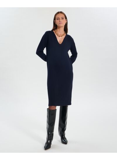 Robe Maille Rialto Nocturne en Laine