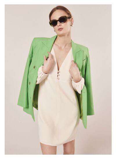Robe Rolis-Ecru en Polyester
