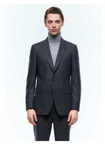 Veste ajustée en laine certifiée