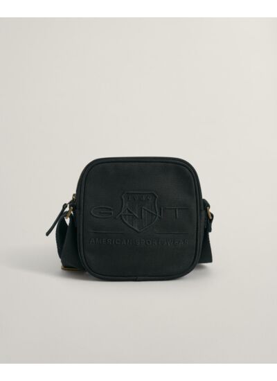 Tonal Shield Crossbody Bag