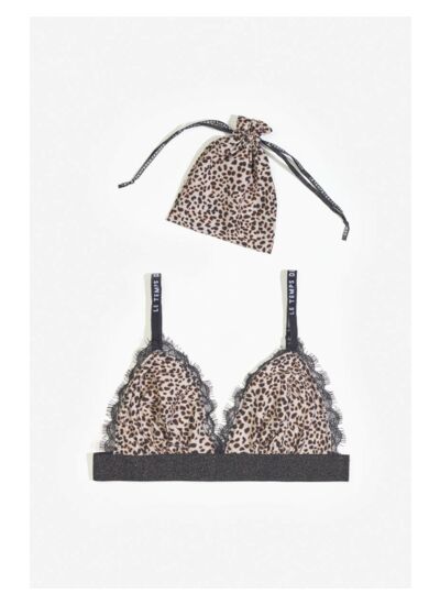 Soutien-gorge triangle Sage léopard