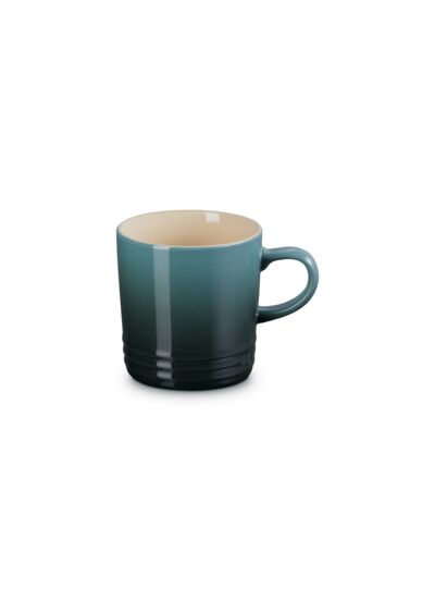 Mug 350ml en céramique bleu océan