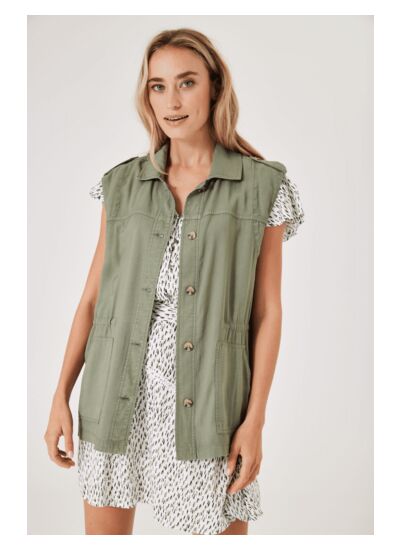 Women Jacket Green