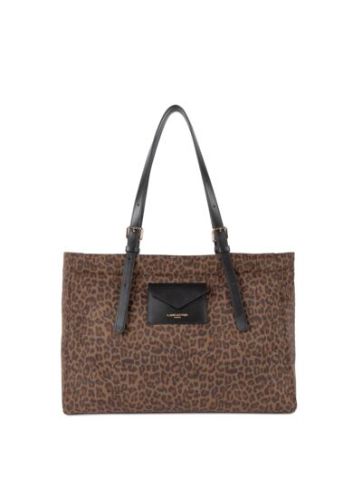 Sac cabas épaule Zippé Jungle