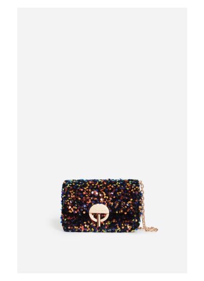 Petit Sac Moon Recouvert de sequins