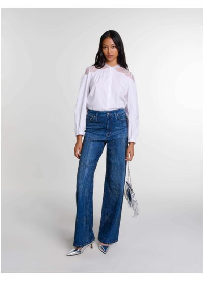 Chemise avec dentelle