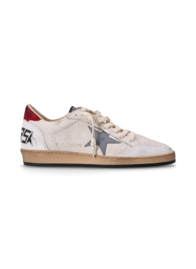 Golden Goose Ball Star Leather Red
