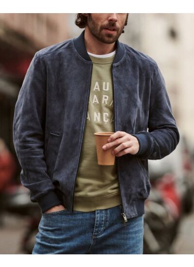 Cuir Paolo Cobalt