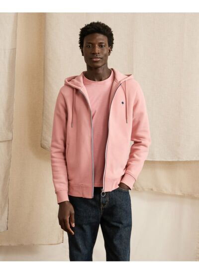 Sweat a capuche rose