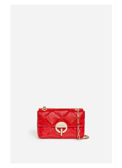 Petit Sac Moon En Cuir Made in Italy