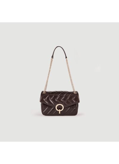 Sac Yza en cuir effet vieilli