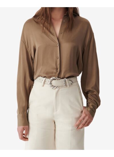 Chemise Fluide En Soie Jarila