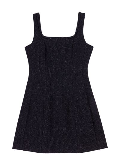 Robe courte à strass