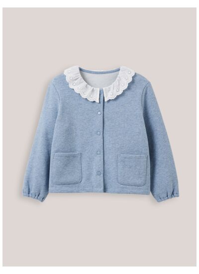CARDIGAN MOLLETON