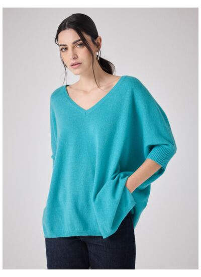 Pull poncho cachemire Aimee WILD