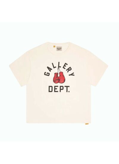 Gallery Dept. T-shirt Boxing Merch Beige
