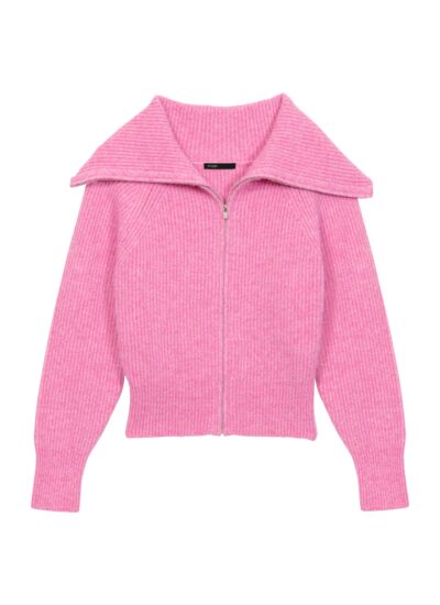 Cardigan en laine mélangée