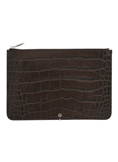 SIMPLE POUCH BROWN