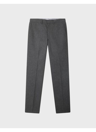 Chino Maxence en flanelle grise