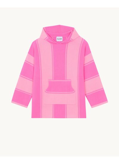 Poncho Baja rose bonbon