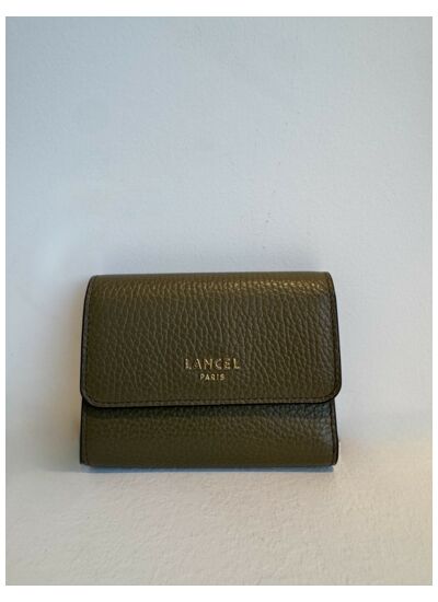 Lettrines de Lancel - Portefeuille M Rabat - Kaki