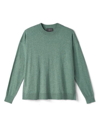 Pull col rond - Femme - FEUILLE