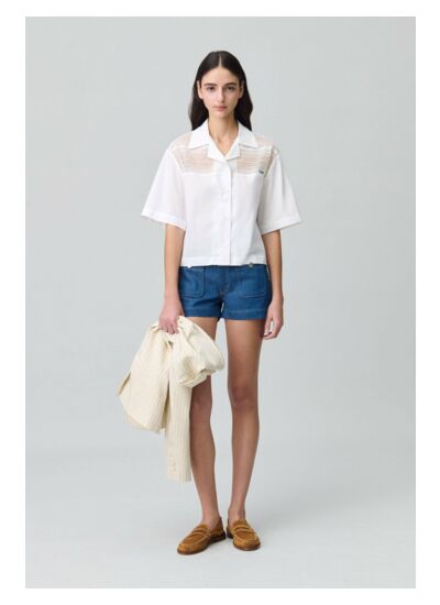 Chemise courte