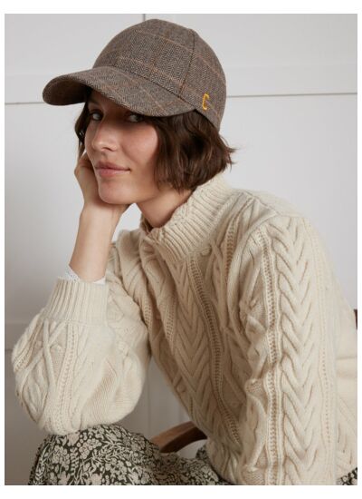 CASQUETTE TWEED