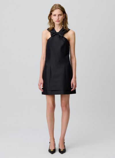 Claudie pierlot Robe courte nœud