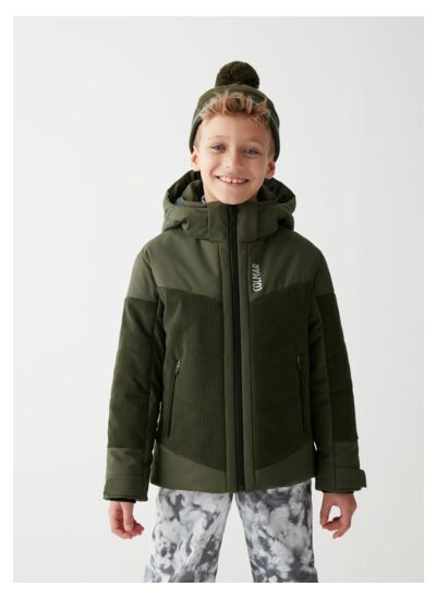 Veste de ski en velours garçon